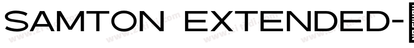 Samton Extended字体转换
